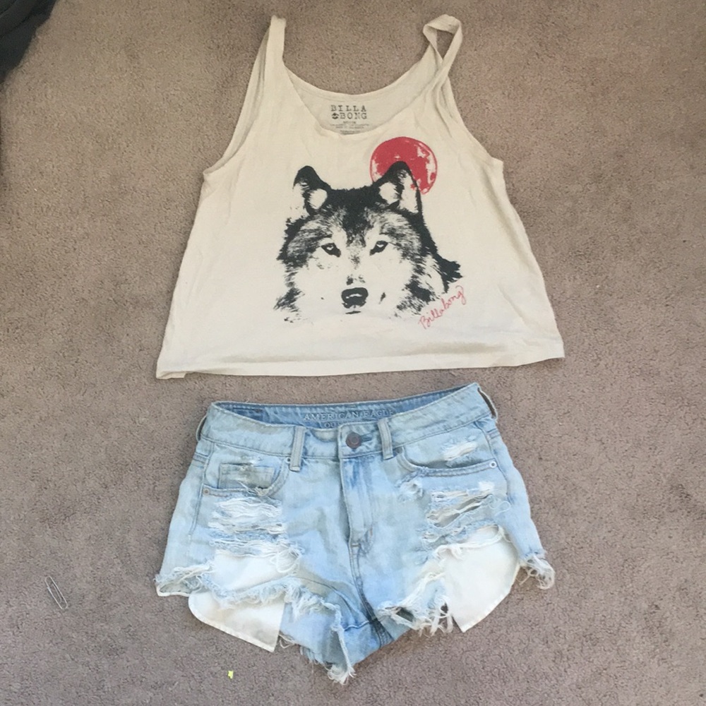 Jean shorts